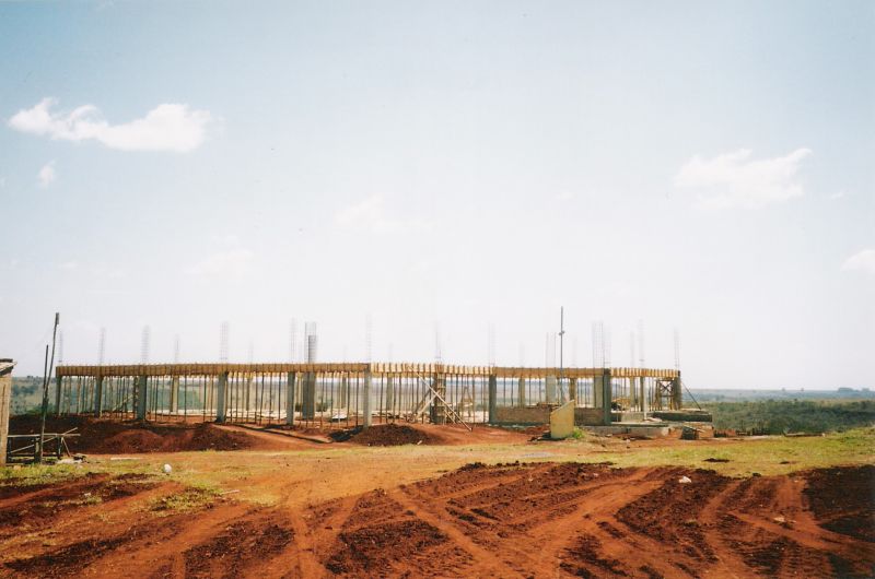 Construção do Santuário