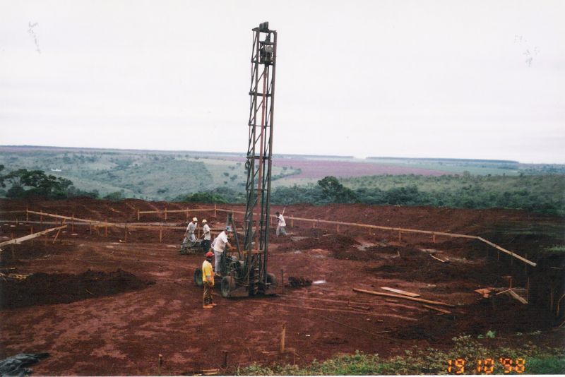 Construção do Santuário