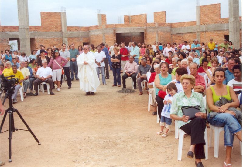 Primeira Missa no Santuário