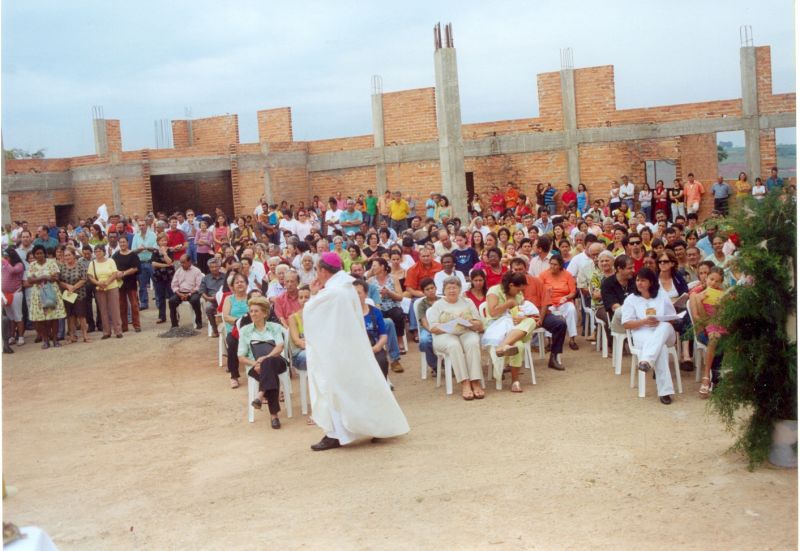 Primeira Missa no Santuário