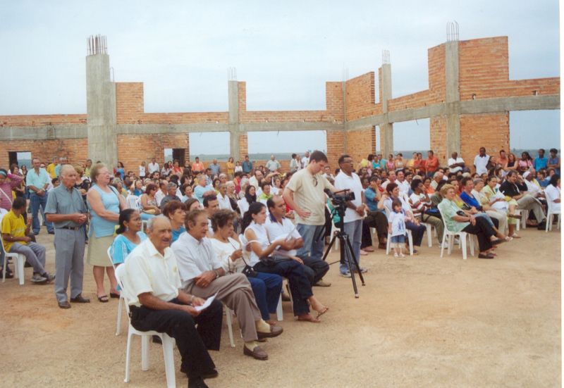 Primeira Missa no Santuário