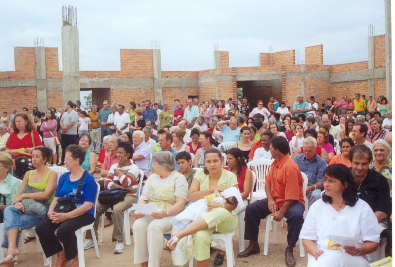 Primeira Missa no Santuário