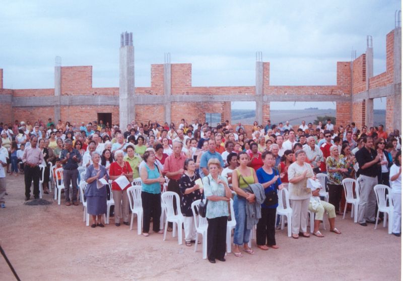 Primeira Missa no Santuário