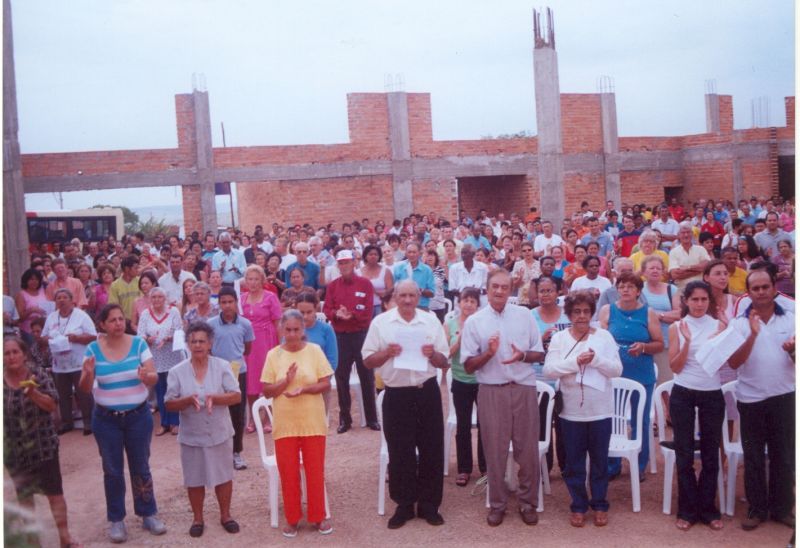 Primeira Missa no Santuário