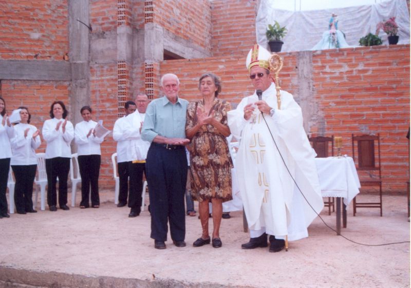 Primeira Missa no Santuário