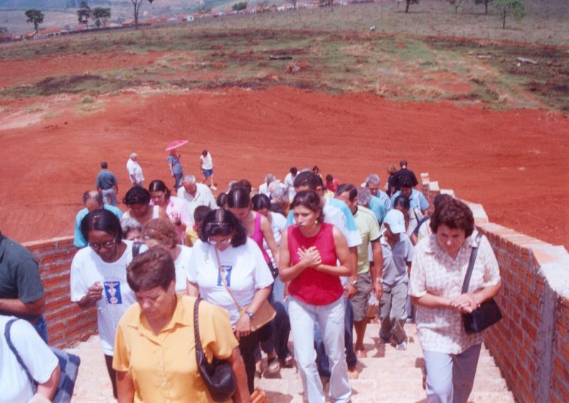 Primeira Missa no Santuário